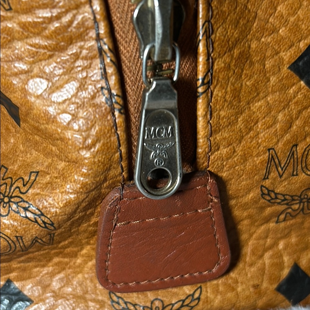 018. Vintage MCM Visetos Boston Bag (cognac) - Picture 14 of 15